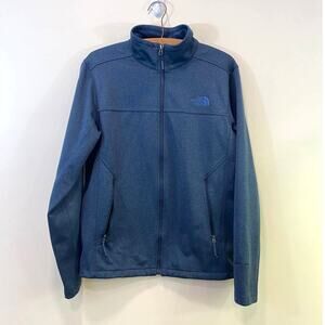 The North Face Blue Full Zip Windwall Jacket  Small Full Zip